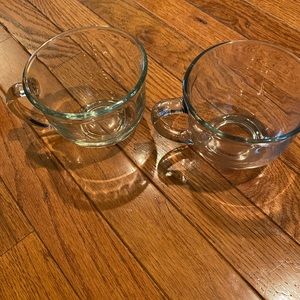 COPY - Set of two glass mugs
